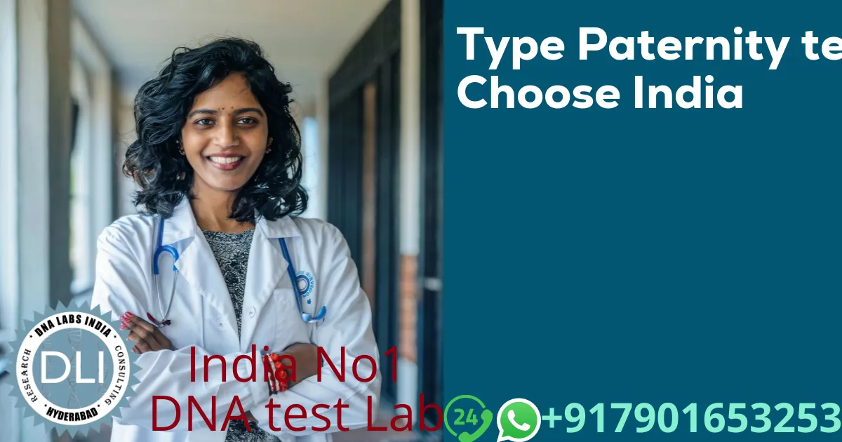 Type Paternity test Choose India